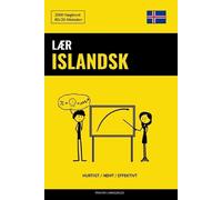 Pinhok Languages Lær Islandsk - Hurtigt / Nemt / Effektivt (Tascabile)