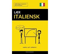 Pinhok Languages Lær Italiensk - Hurtig / Lett / Effektivt (Tascabile)