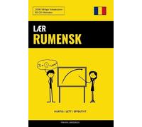 Pinhok Languages Lær Rumensk - Hurtig / Lett / Effektivt (Tascabile)