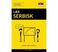 Pinhok Languages Lær Serbisk - Hurtigt / Nemt / Effektivt (Tascabile)