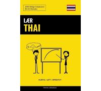 Pinhok Languages Lær Thai - Hurtig / Lett / Effektivt (Tascabile)