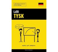 Pinhok Languages Lær Tysk - Hurtig / Lett / Effektivt (Tascabile)