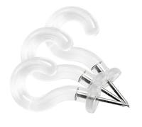 Pinhooks Push Pin Wall Hook - Klear Kindness (Trasparente) - 40 Pezzi