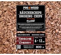 PINI 800 g di trucioli per affumicatura, ciliegia, 6-12 mm
