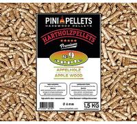 PINI Pellet per barbecue № 9, mela, 1,5 kg, per barbecue, affumicare, affumicare