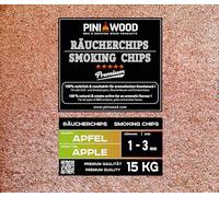 PINI Trucioli per affumicatura, 15 kg, mela, 1 - 3 mm