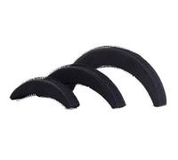 PiniceCore 3pcs / Set Capannoni per Volume dei Aumenta Il Puff Hair Bun Maker Donut Magic Foam Sponge Bump Up Inserire Base Accessori per Lo Styling per