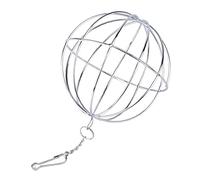 Pinicecore Hay Manger Alimentari a Sfera in Acciaio Inossidabile Placcatura Erba Rack a Sfera per Coniglio Supplies Guinea Pig Pet Hamster