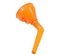Pinicecore Universale Imbuto Benzina Riempimento Imbuto con Imbuto Alta Overflow Rimovibile Filler Tubo del Carburante Aid Flessibile Becco di Plastica Imbuto per Olio Ad Acqua della Benzina