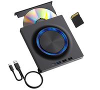 PINIHIKE Scrittore esterno USB 3.0 ad alta velocità USB 3.0 Porta di tipo C per masterizzatori DvdRW Writer Recorder Lettore MultiCard Drive esterno Tipo C