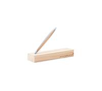 PININFARINA Penna a sfera CAMBIANO con punta KS argento argento