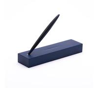 pininfarina segno Cambiano | Penna a sfera con base in legno | Special Edition Maserati | Blu