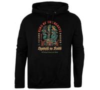 Pinitotee King of Thea Beast Kaido Felpa con Cappuccio Regolare Unisex Nera