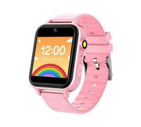 (Pink 1, Multicolor) A8 1.54 Inch Touch Screen Kids Smart Watch Story Telling Habit Tracker Camera Watch with Games - Blu