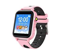 (Pink 2, Multicolor) A8 1.54 Inch Touch Screen Kids Smart Watch Story Telling Habit Tracker Camera Watch with Games - Blu