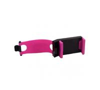 (Pink)Adjustable Car Phone Holder -Steering Wheel Phone Mount, Universal Mobile Phone Mount, Hands Free Automobile Cell Phone Holder
