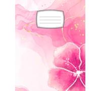 Pink Aesthetic Flower Journal - 120 Page Lined Notebook: A Soft Pastel Notebook for Ideas, School, and Everyday Thoughts