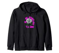 Pink Ain't Nothing Sweet Grafica Rosa Felpa con Cappuccio