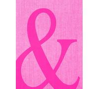 Pink Ampersand: A Pink Coffee Table Book for Home Decor | Decorative Linen Look & Preppy Aesthetic | Designer Styling Piece | 320 Journal Lined Pages