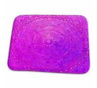 Pink And Purple Flower Mandala - Abstract Bohemian Design Zydd - Flower Mandalas Zerbino Ingresso Morbido Tappeto Entrata Trappola Sporco Zerbino Asciugapassi Per Doccia Corridoio Vasca 40X60 Cm