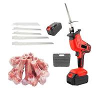 Pink Beryl Macellaio elettrico palmare, tagliatrice elettrica, osso elettrico, basse vibrazioni, peso approssimativo di 2kg, per uso commerciale e domestico, carne di sezionamento veloce, ossa