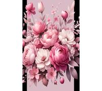 Pink Blossom Notebook Journal - A Floral Journal for Everyday Inspiration| Size : 5" x 8" | Suitable for All Ages |Paperback | Matte Finish