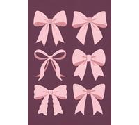 Pink Bow Journal: A Pretty Lined Notebook for Women | 120 College-Ruled Pages | 6×9 | Perfect for Writing & Notes