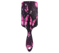 Pink Butterflies Air Cushion Spazzola per capelli, Spazzola districante, Pettini Uomini