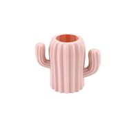 (Pink) Cactus Desktop Organizer Pencil Pen Holder Container Brush Pot Stationery Office White