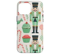 Pink Christmas Nutcracker Candy Cane Pink Nutcracker Cupcake Custodia per iPhone 16 Pro Max