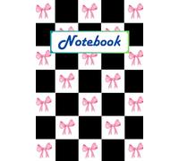 Pink Coquette Checkered Notebook: Lined Journal for Writing, School, Gift, Work, and Daily Notes