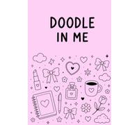 Pink Creative Doodle 80-page Notebook for Mindful Journaling, Sketching, Notes and Ideas: Blank Pages