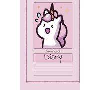 Pink Cute Unicorn Diary Productivity Notebook Kumacool