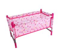 Pink Doll - Set da gioco per bambini con culla, passeggino per ragazze | Immagina di provare bambole per bambini piccoli, regalo per bambini