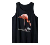 Pink Flamingo Cool Art Canotta