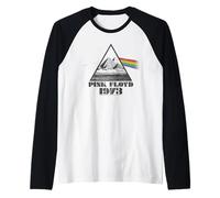 Pink Floyd 1973 Dark Side of The Moon Prisma Arcobaleno Maglia con Maniche Raglan
