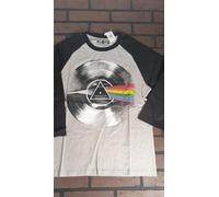 Pink Floyd 2013 Lato Oscuro Della Luna Disco Raglan T-Shirt ~ Mai Indossato ~