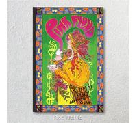 Pink Floyd 3 Marquee 66 QUADRO SU TELA 50x80 STAMPA POSTER VINTAGE MUSICA CASA