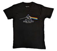Pink Floyd 50Th Prism Logo autorizzato Uomo maglietta