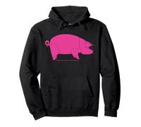 Pink Floyd Animali Icona Maiale Rosa Ispirato Felpa con Cappuccio