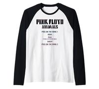 Pink Floyd Animali Maiali On The Wing Dogs Pecora Maglia con Maniche Raglan