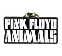 Pink Floyd Animals Mono Text Logo Pin Badge Size One Size