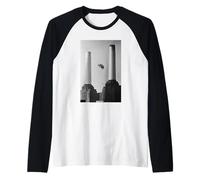 Pink Floyd Animals suina sulla Centrale elettrica di Battersea Maglia con Maniche Raglan