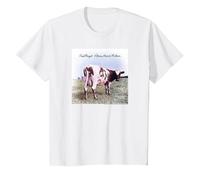 Pink Floyd Atom Heart Mother Maglietta, Bambini, Bianco, 8 Anni