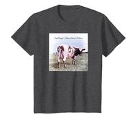 Pink Floyd Atom Heart Mother Maglietta, Bambini, Grigio Scuro, 4 Anni