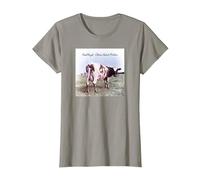 Pink Floyd Atom Heart Mother Maglietta, Donna, Ardesia, L
