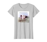 Pink Floyd Atom Heart Mother Maglietta, Donna, Argento, XS