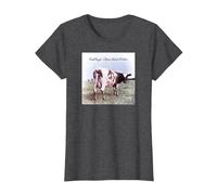 Pink Floyd Atom Heart Mother Maglietta, Donna, Grigio Scuro, S