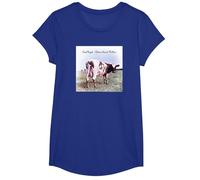 Pink Floyd Atom Heart Mother Maglietta, Ragazze, Blu Reale, L