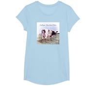 Pink Floyd Atom Heart Mother Maglietta, Ragazze, Celeste, L